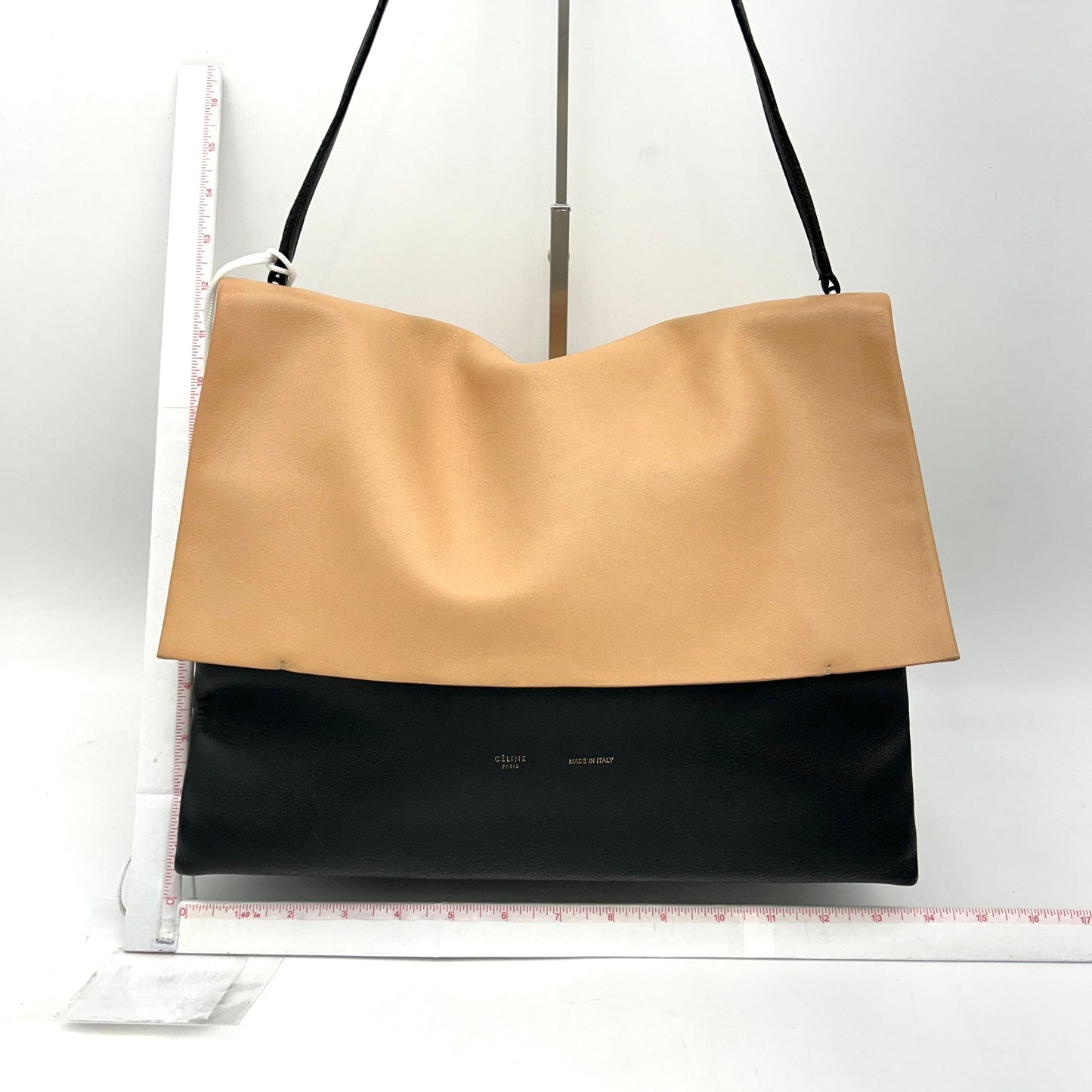 Luxury CELINE Calfskin All Soft Shoulder Bag Blush LA17319