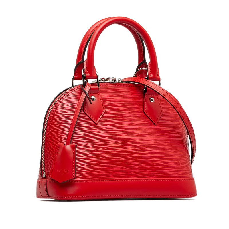 Louis Vuitton Epic Alma BB Handbags Shoulder Bag 2WAY M41160 Coquimbo Red Leather Louis Vuitton