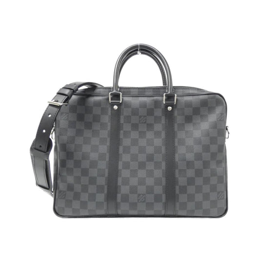 Louis Vuitton Damier Graphite Porte Document Voyager PM N41478 Bag