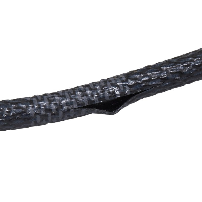 Louis vuitton Damière Graphite M6609 Black PVC/Metal Bracelet