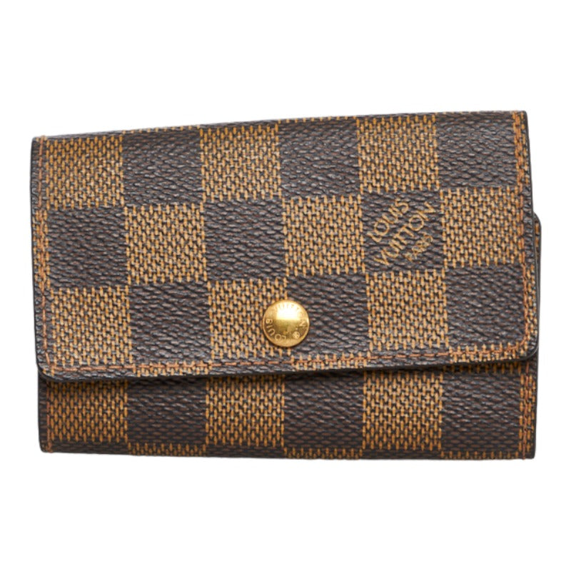 Louis vuitton Damière N62630 Keycase PVC/Leather Brown