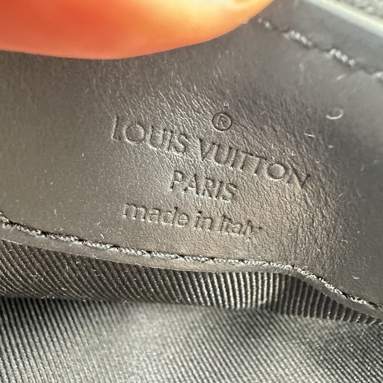 LOUIS VUITTONSac Plat Cross Monogram Eclipse