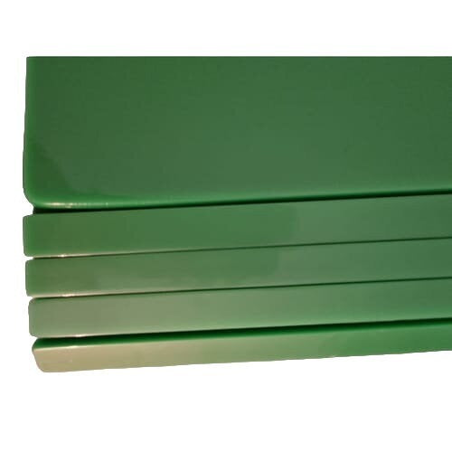 Fendi green clutch style purse made of Lucite tiles and green leather with a latch top closure