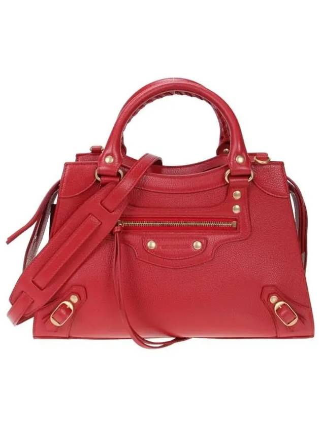 Luxury Balenciaga Trending 2026 Neo Classic Small Tote Bag Red
