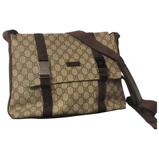 Gucci beige cloth handbag