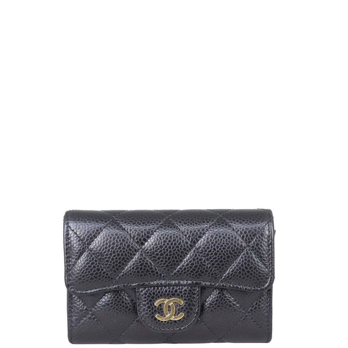 Chanel Classic Flap Card Holder  | Gold Hardware