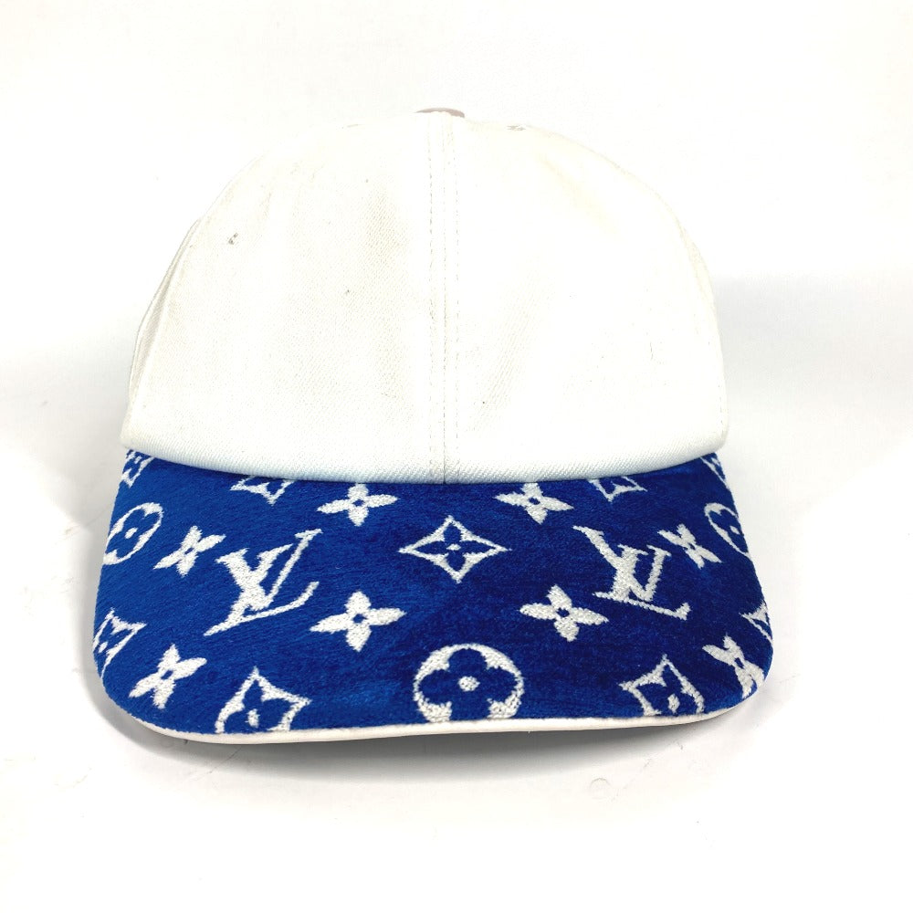 LOUIS VUITTON cap cotton blue LV Match Monogram Cap