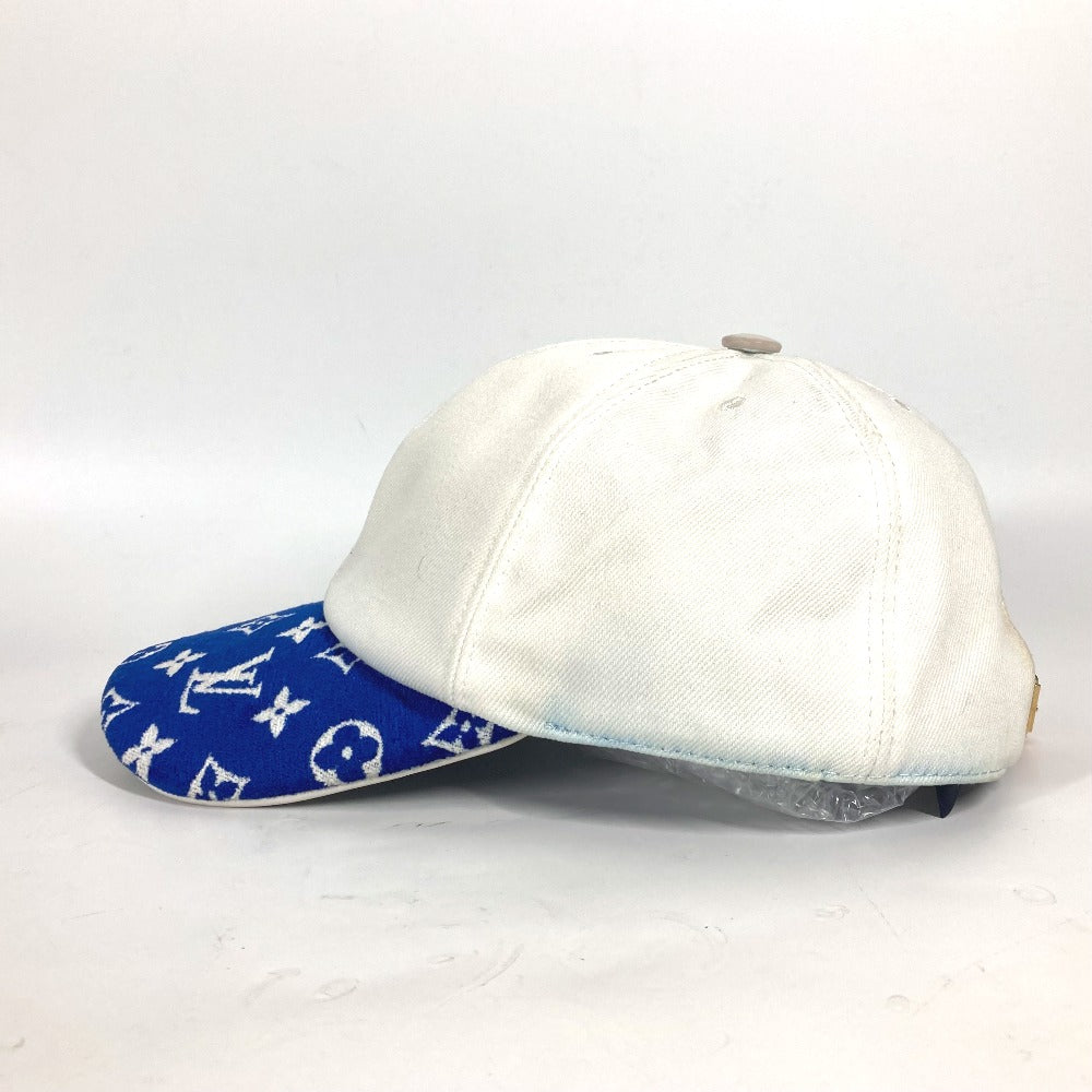 LOUIS VUITTON cap cotton blue LV Match Monogram Cap