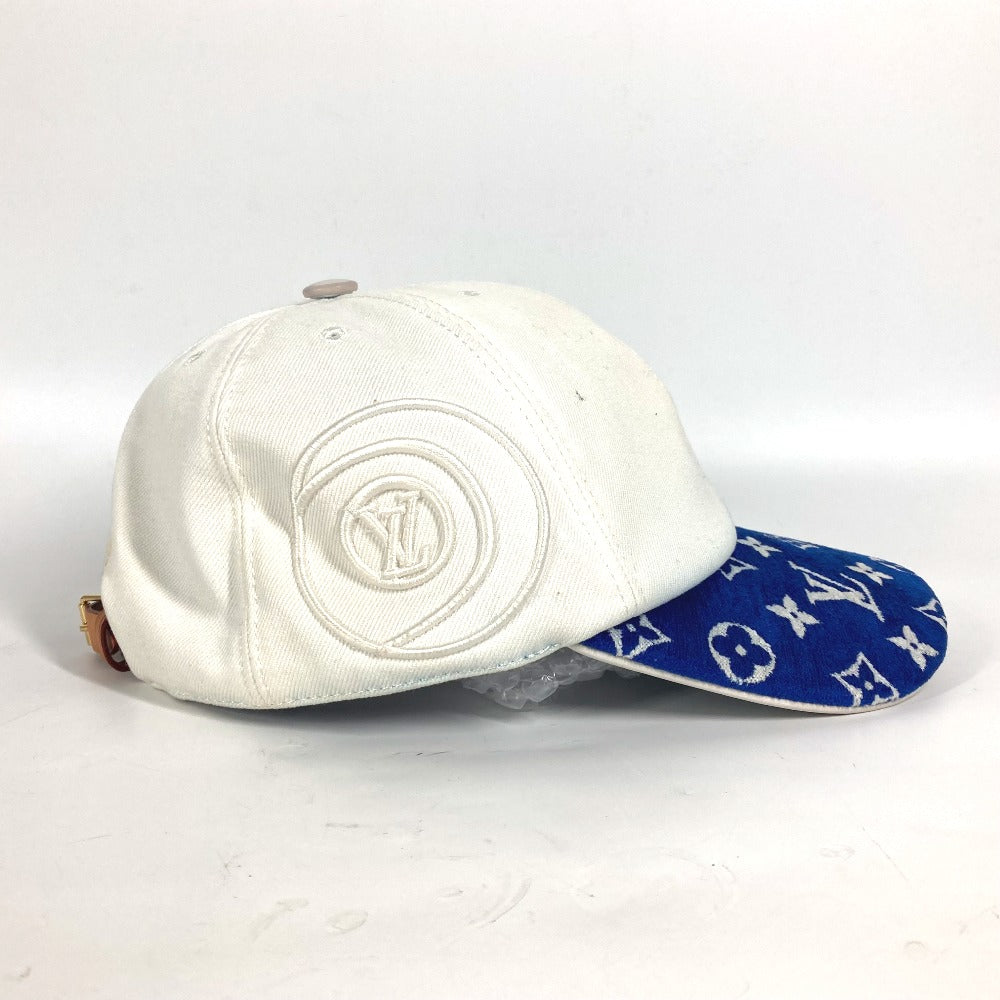 LOUIS VUITTON cap cotton blue LV Match Monogram Cap