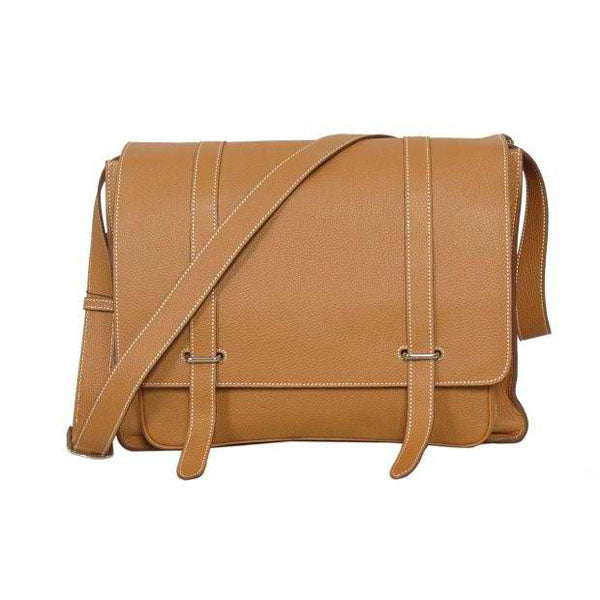 Luxury Hermes Steve 92111 Shoulder Bag Lambskin