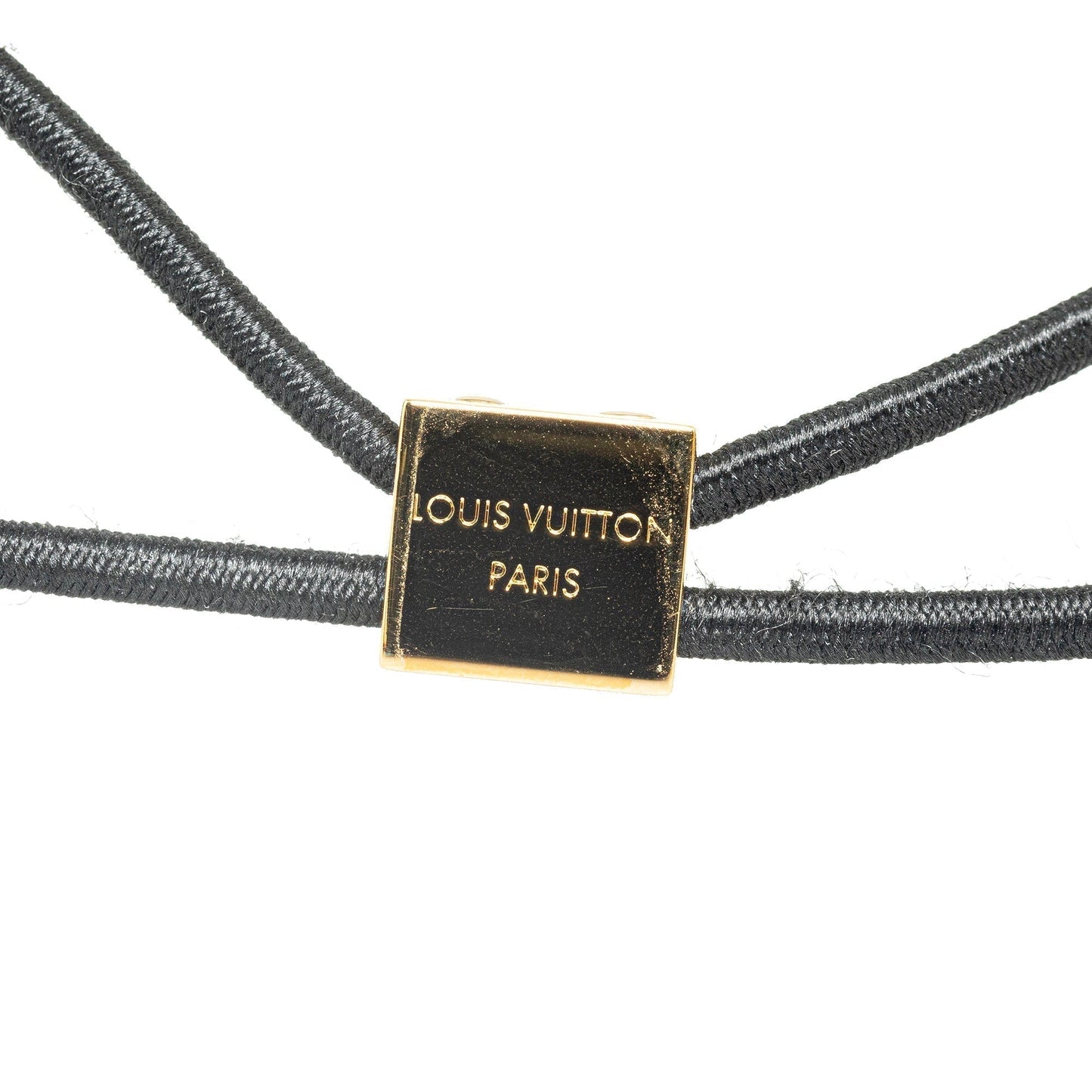 Gold Louis Vuitton Planete Nanogram Chouchou Hair Tie Crossbody