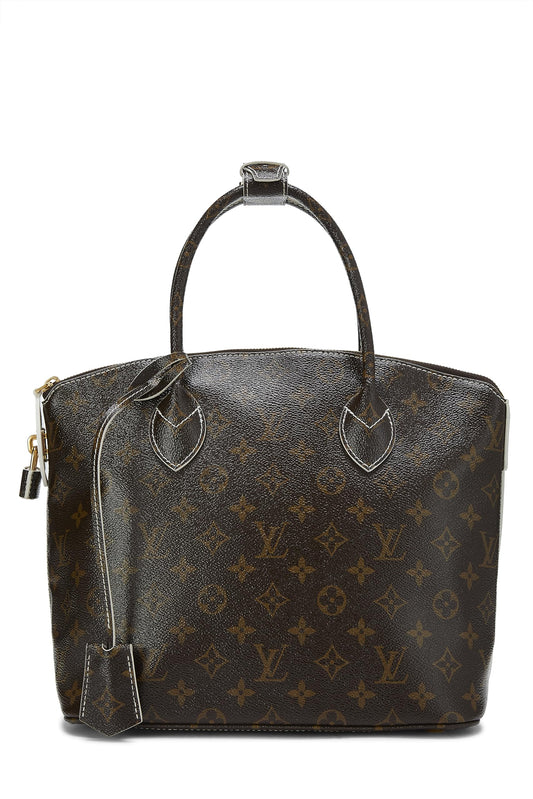 Louis Vuitton, Monogram Canvas Fetish Lockit, Brown