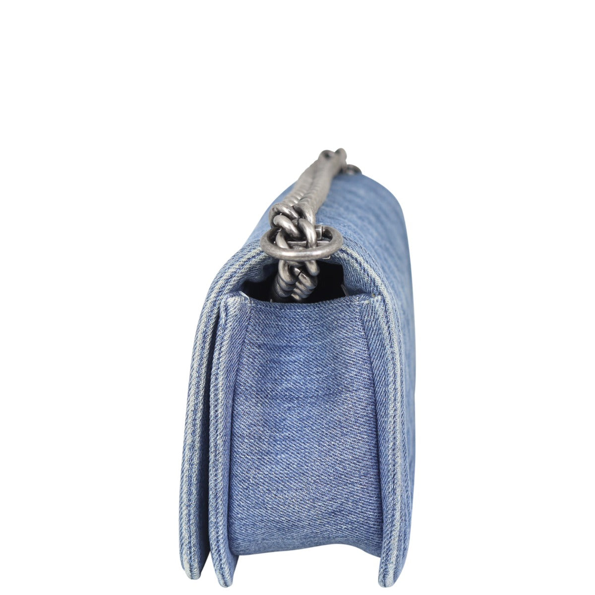Chanel Boy Old Medium Denim | Blue