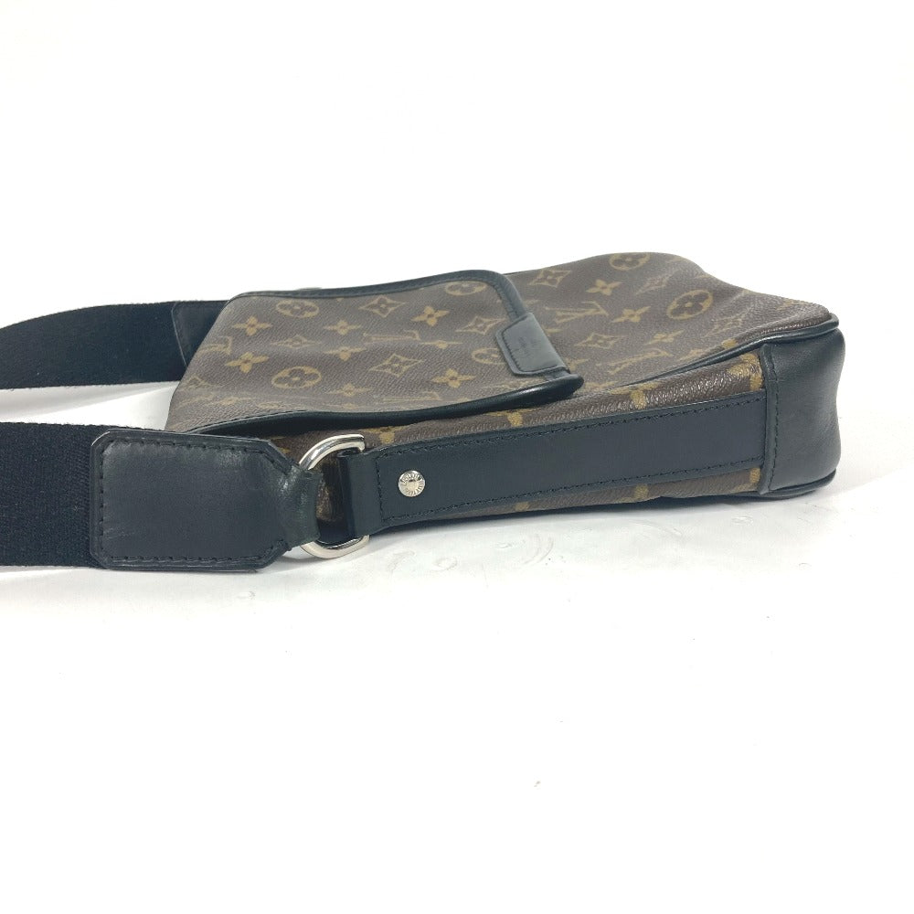 LOUIS VUITTON Shoulder Bag Monogram macacer canvas Brown Monogram macacer Bus PM unisex(Unisex)