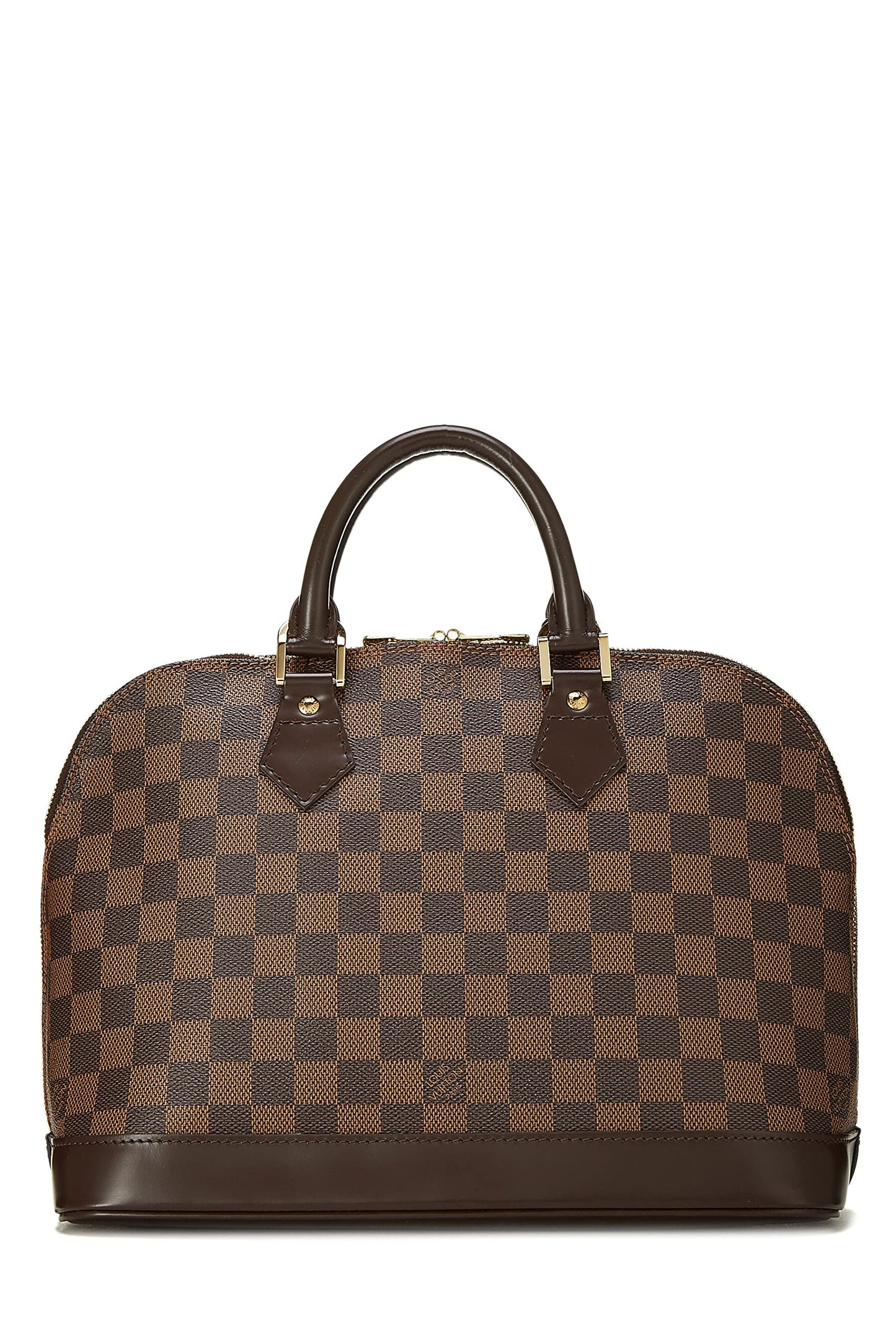 Louis Vuitton, Damier Ebene Alma PM, Brown