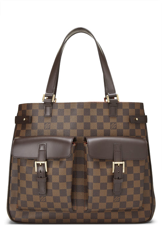 Louis Vuitton, Damier Ebene Uzes, Brown