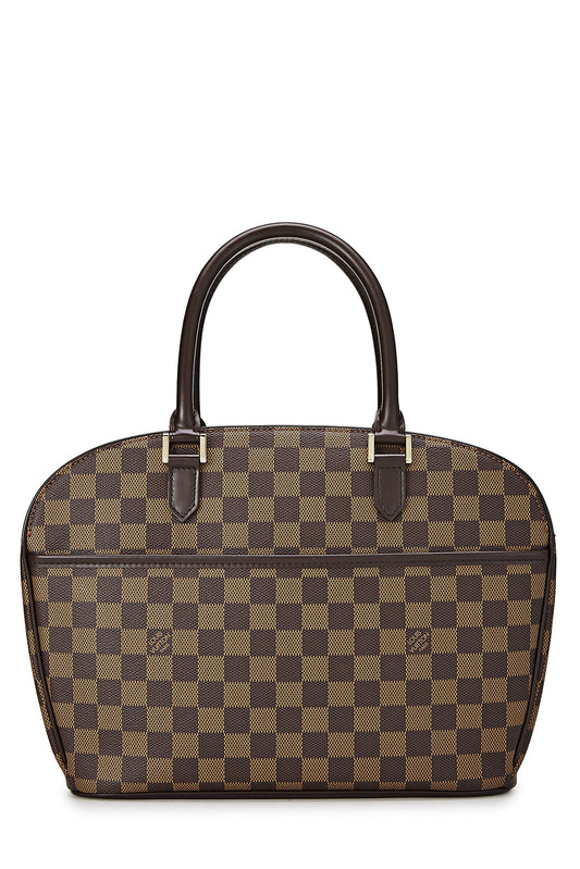 Louis Vuitton, Damier Ebene Sarria Horizontal, Brown