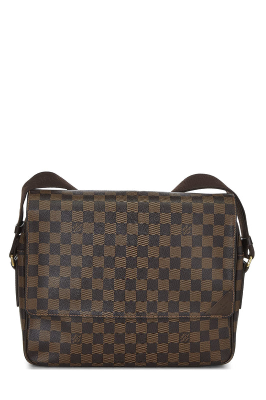 Louis Vuitton, Damier Ebene Shelton GM, Brown