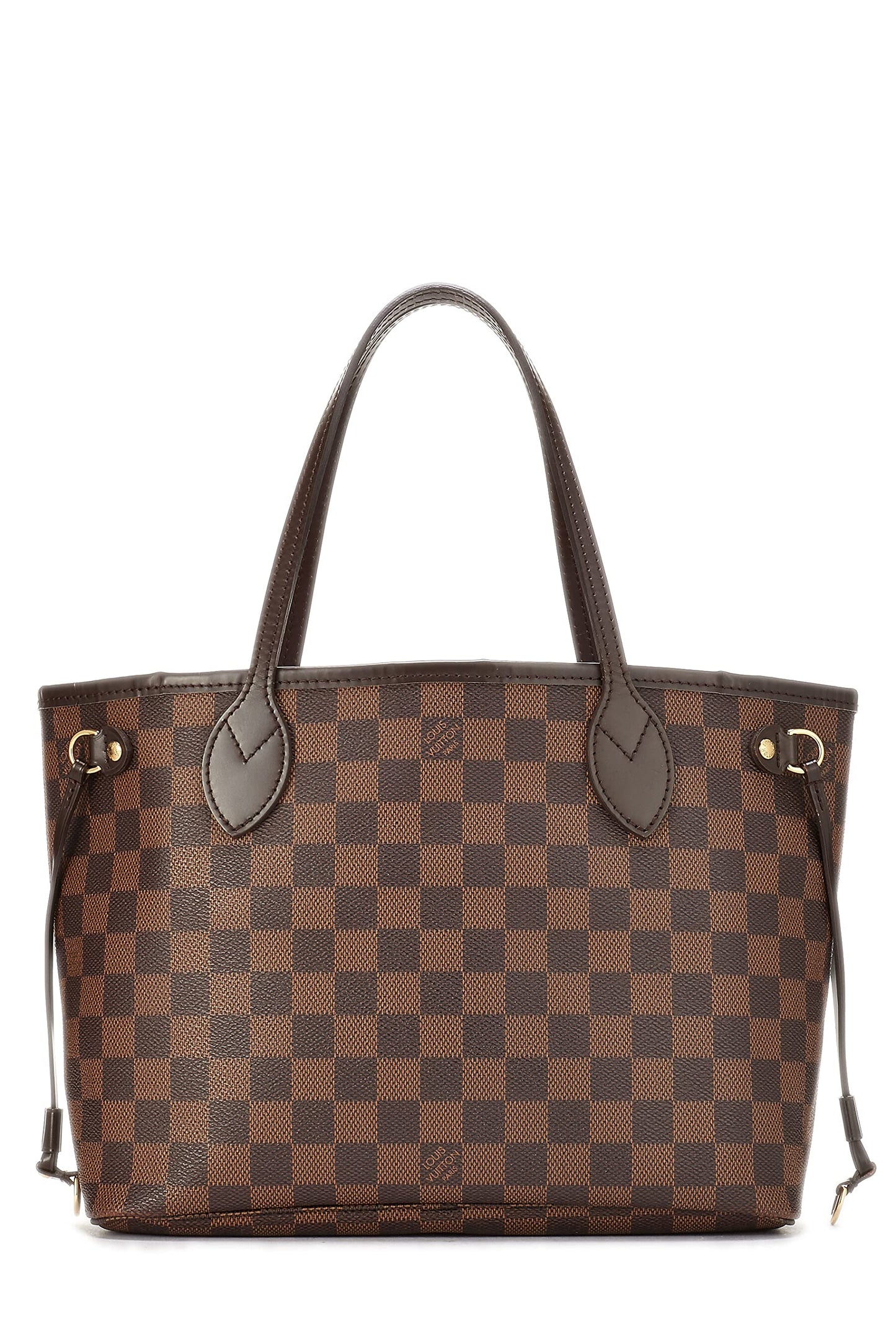 Louis Vuitton, Damier Ebene Neverfull PM, Brown