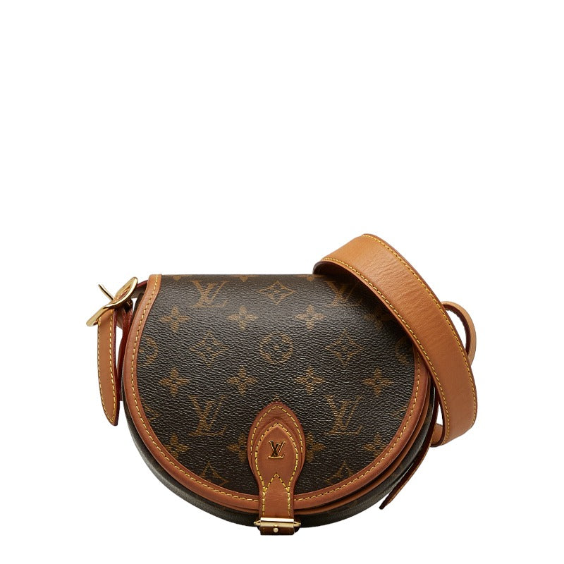 Louis Vuitton Monogram Tomblan Slipper Shoulder Bag M44860 Brown PVC Leather Louis Vuitton