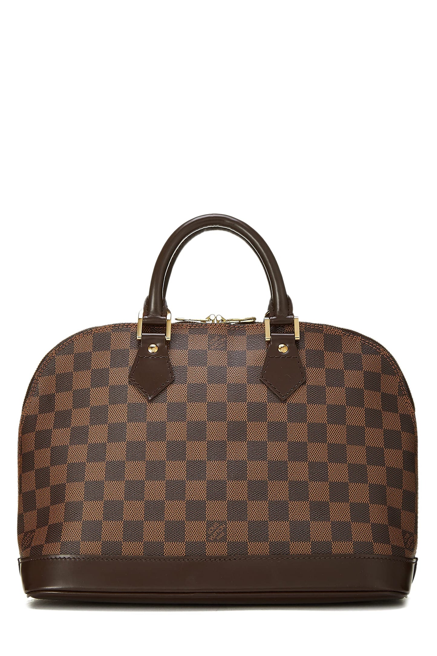 Louis Vuitton, Damier Ebene Alma PM, Brown