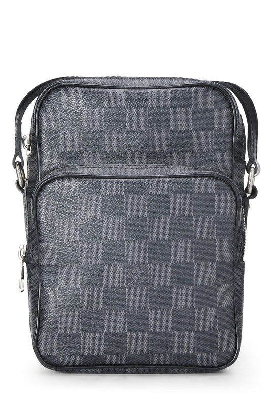 Louis Vuitton, Damier Graphite Rem, Black