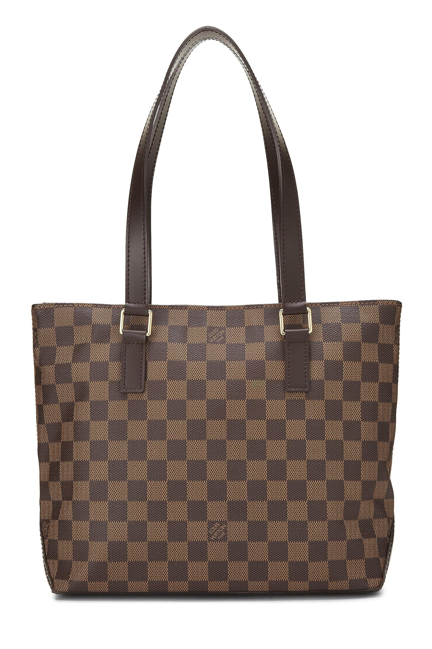 Louis Vuitton, Damier Ebene Cabas Piano, Brown