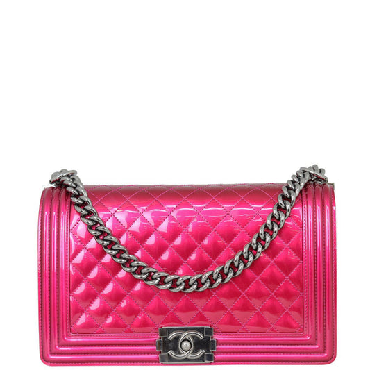 Chanel Boy New Medium | Hot Pink