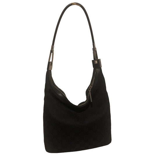 Gucci black cloth handbag