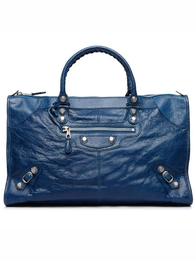 Luxury Balenciaga Trending 2026 Giant Work Tote Bag Blue