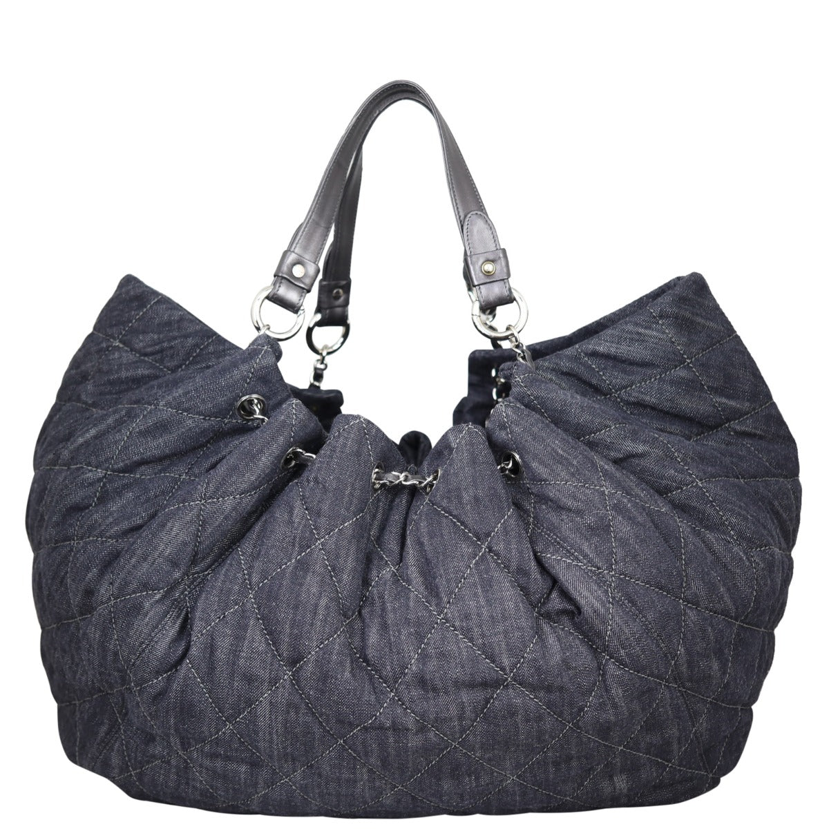 Chanel Coco Spirit XL Denim Cabas Tote