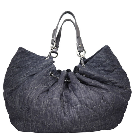 Chanel Coco Spirit XL Denim Cabas Tote
