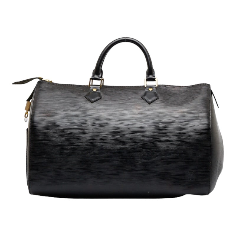 Louis Vuitton Epic Speed 35 Handbag Boston Bag M42992 Noir Black Leather Louis Vuitton