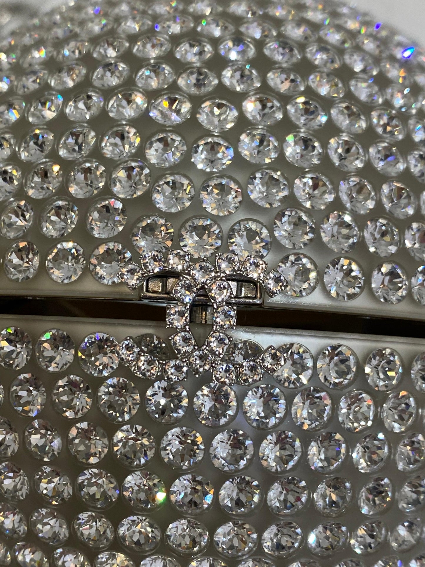 Chanel Runway Round Crystal Ball evening bag