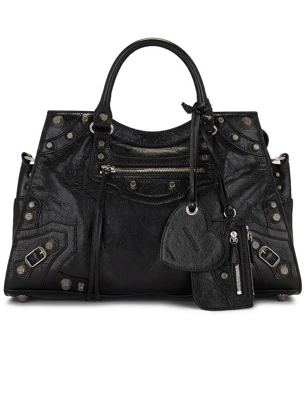 Luxury Balenciaga Trending 2026 Neo Cagole City Tote Bag Black