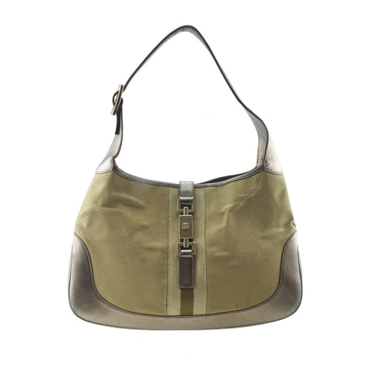 Gucci jackie brown cloth handbag