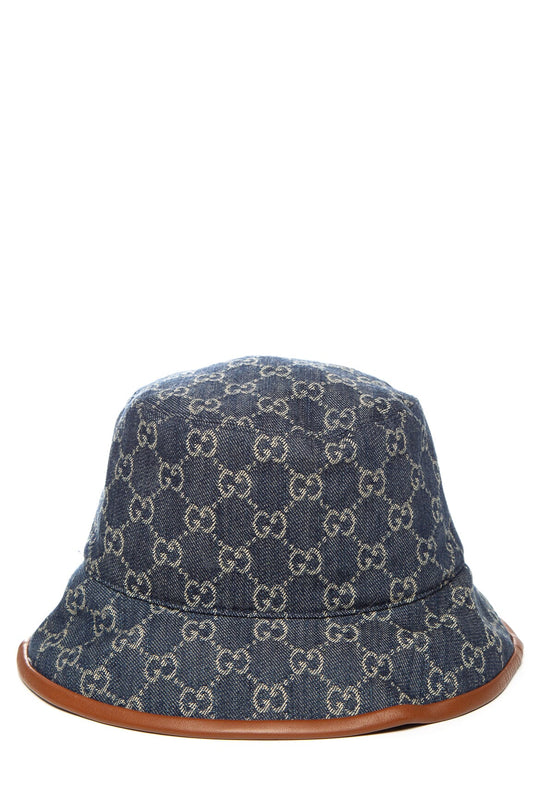 Gucci GG Denim L Bucket Hat SZ L NWT