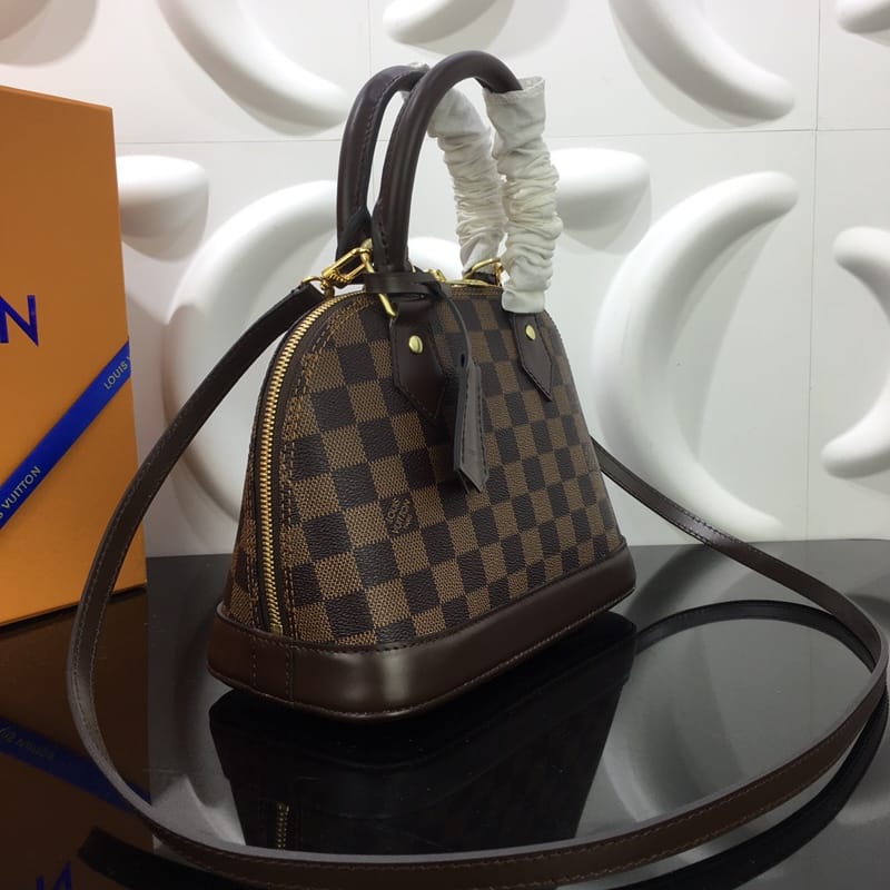 Louis Vuitton Alma BB Ebene (Lushentic Version) Crossbody