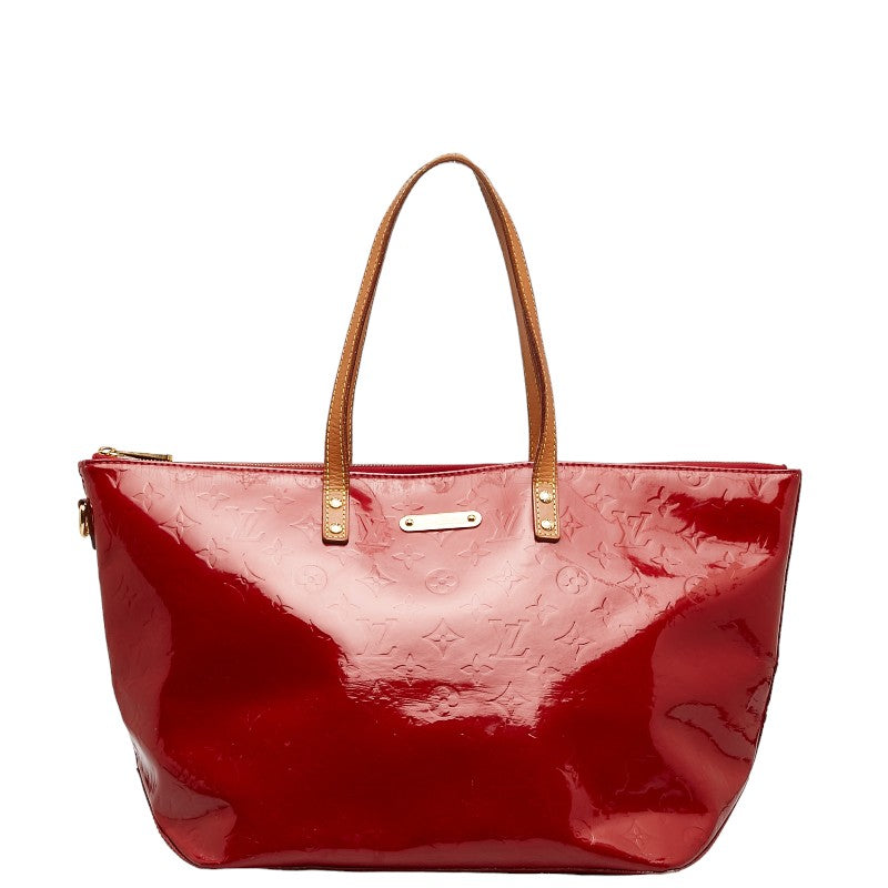 Louis Vuitton Monogram Verney Belvue GM Handbag M93587 Pomodemur Red Patent Leather Louis Vuitton