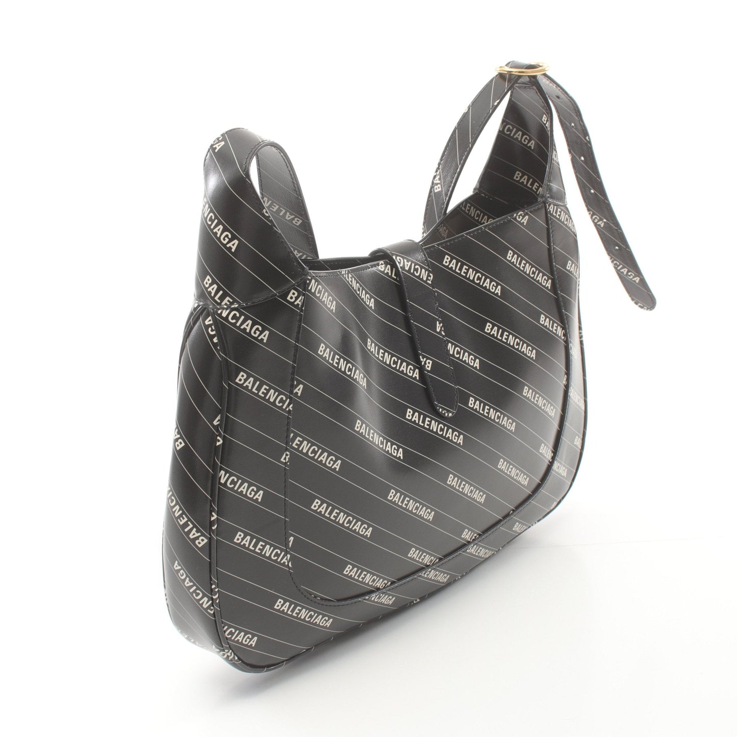 GUCCI Luxury Balenciaga Trending 2026 * GUCCI Hacker Jackie 1961 Shoulder bag Leather Black White