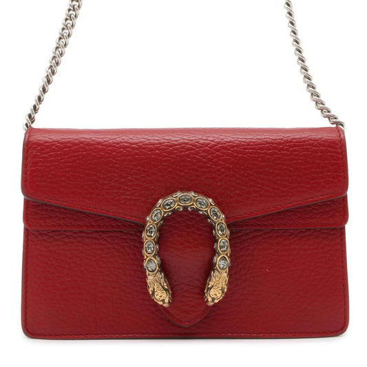 Gucci Chain Leather Shoulder Bag