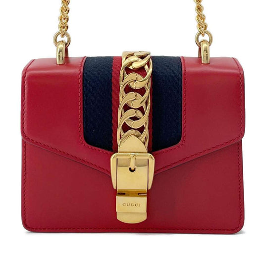Gucci Leather Shoulder Bag