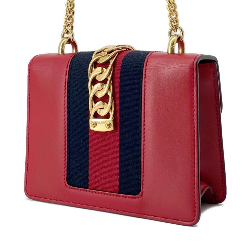 Gucci Leather Shoulder Bag