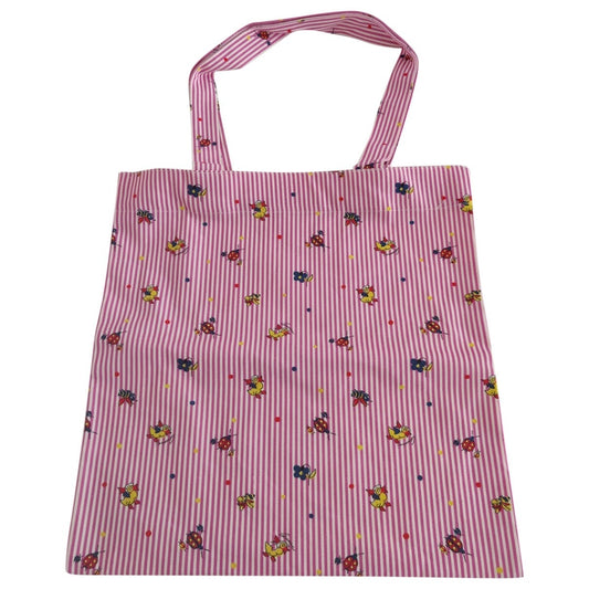 Gucci pink cotton bag & pencil cases
