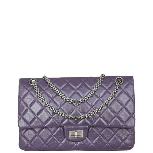 Chanel 2.55 Reissue 226 Double Flap Bag | Purple