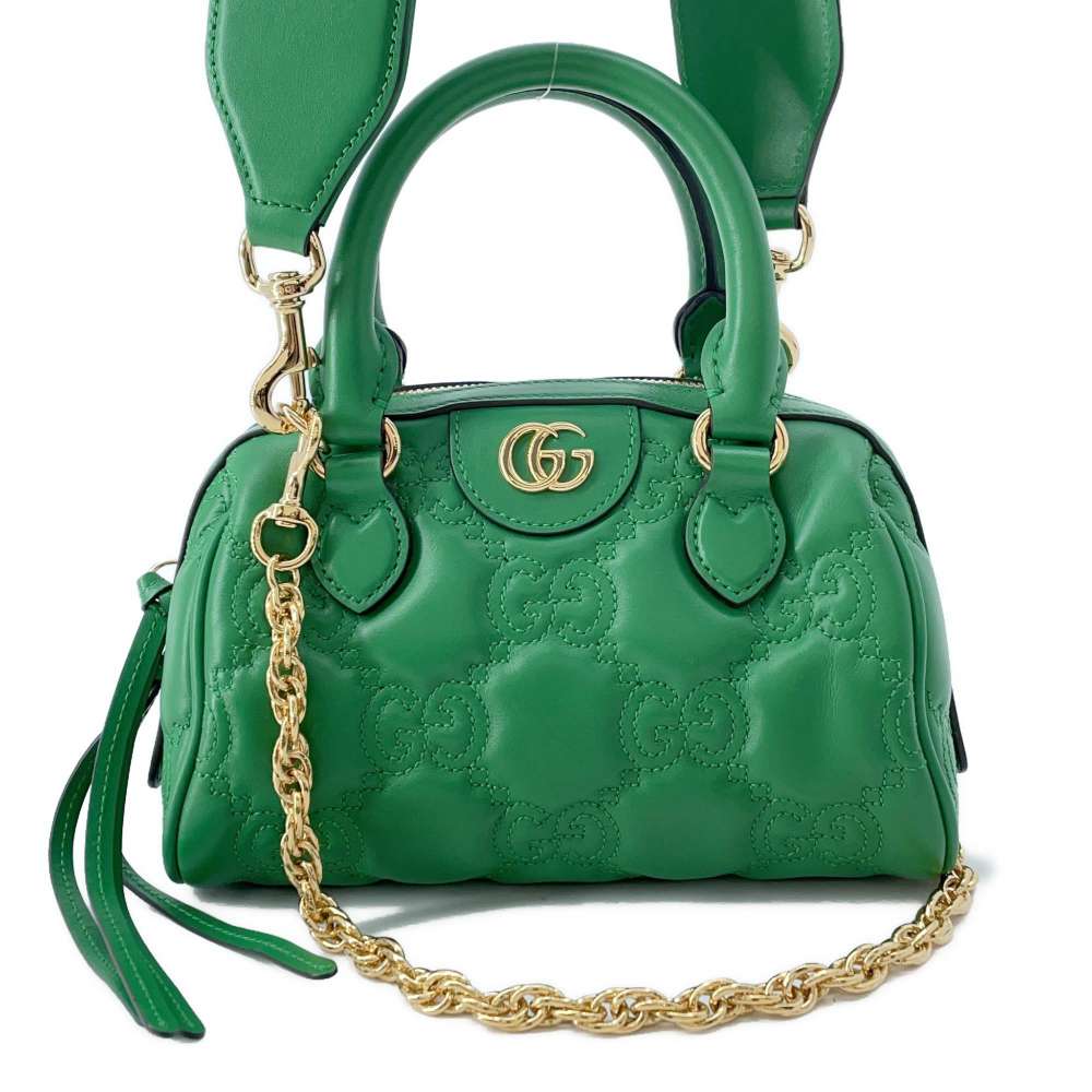 Gucci Chain Leather Shoulder Bag