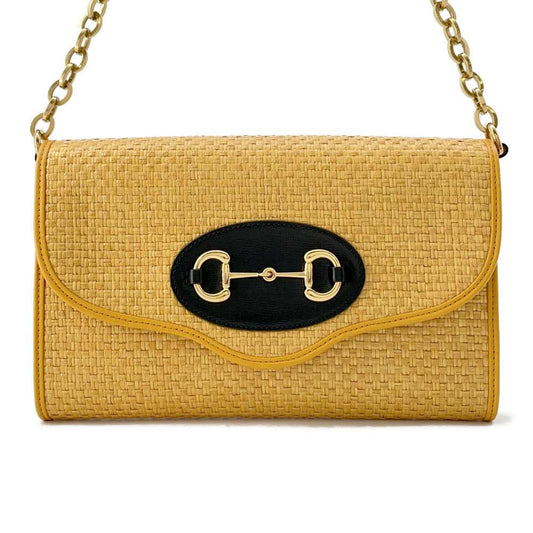 Gucci Chain Leather Shoulder Bag