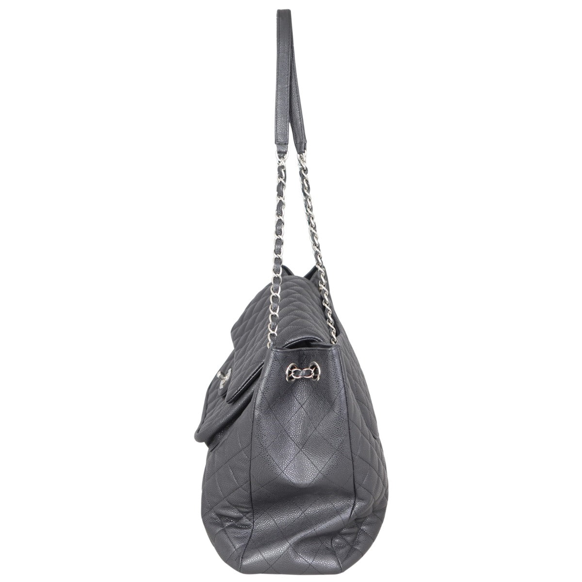 Chanel Paris-Edinburgh Quilted Flap Large Tote