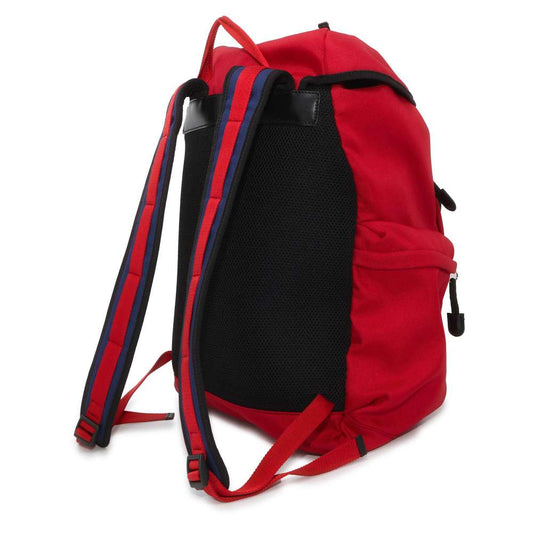 Gucci Leather Canvas Shoulder Bag