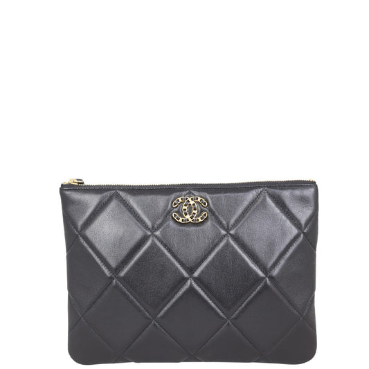Chanel 19 Pouch | Black
